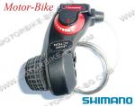 ВЕЛО КОМАНДА НЕФИКСИРАНА GRIP SHIFT ЗА ПРЕДЕН ДЕРАЙЛЬОР (ЛЯВА) SHIMANO LIGHT ACTION-1